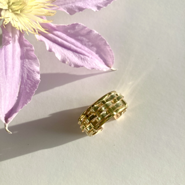 Bague ajustable Diamond brillante