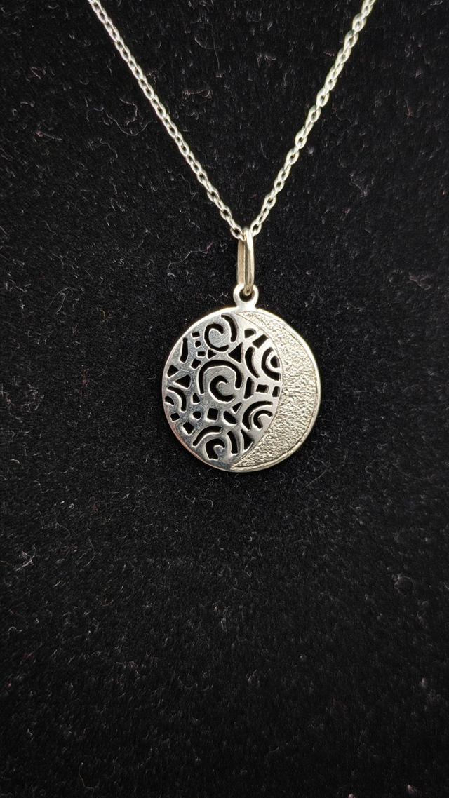 Pendentif Argent Repercé