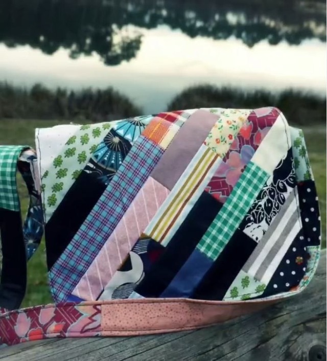 Petite Besace Patchwork 