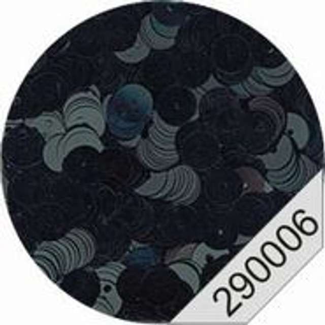Pailletten black - ca. 6006 stuks (290006)
