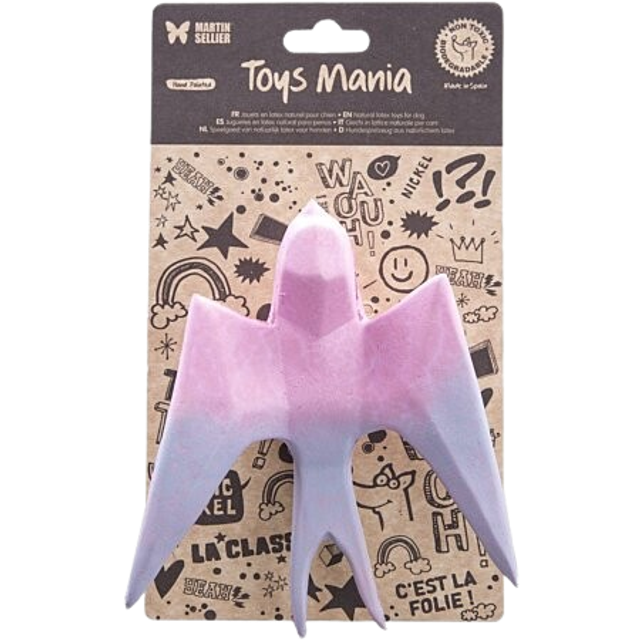 JOUET pour chien Collection ORIGAMI HIRONDELLE rose MARTIN SELLIER.