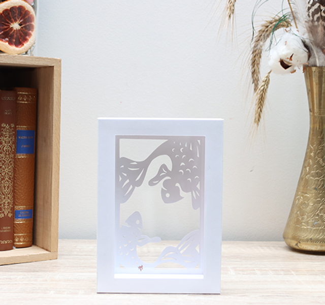 Cadre le bal des poissons