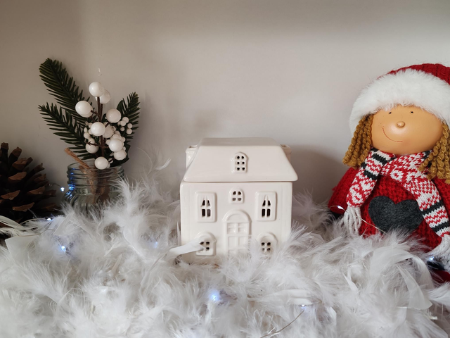 Brûle parfum Maison blanche 