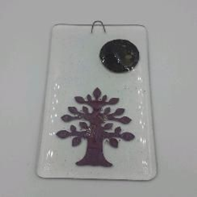 Copper tree with moon