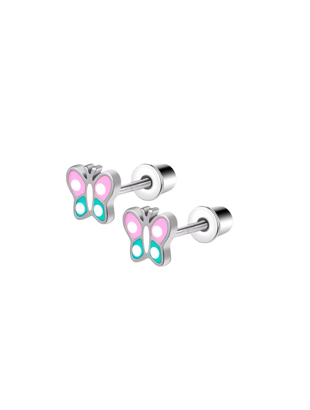 Butterfly Mini Comfort Back Stud Earrings 