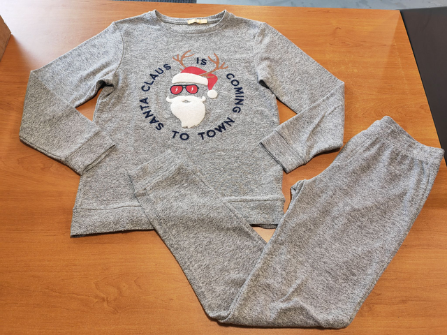 Pyjama Noël en 12 ans