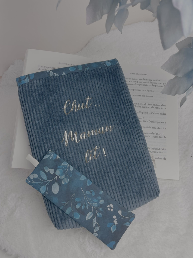 Pochette à livre modèle velours