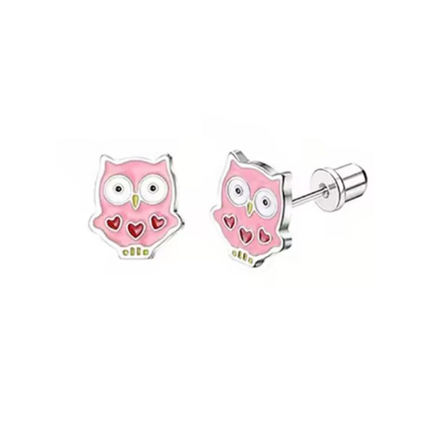 Cute Owl Comfort Back Studs