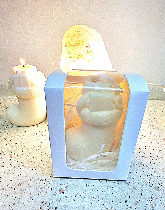 Velas  navideñas  molde 