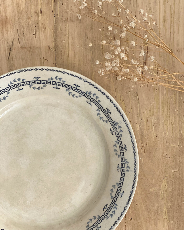 Assiette Gien Austerlitz plate (x1)