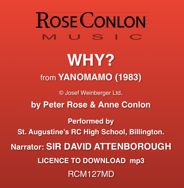 WHY?  RCM127MD (mp3) from Yanomamo 1983  by Peter Rose &amp; Anne Conlon