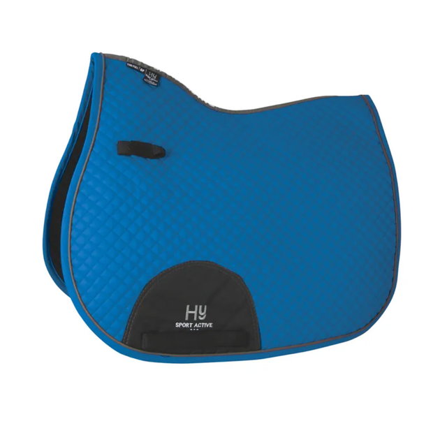 Hy Sport Active GP Saddle Pad - Jewel Blue