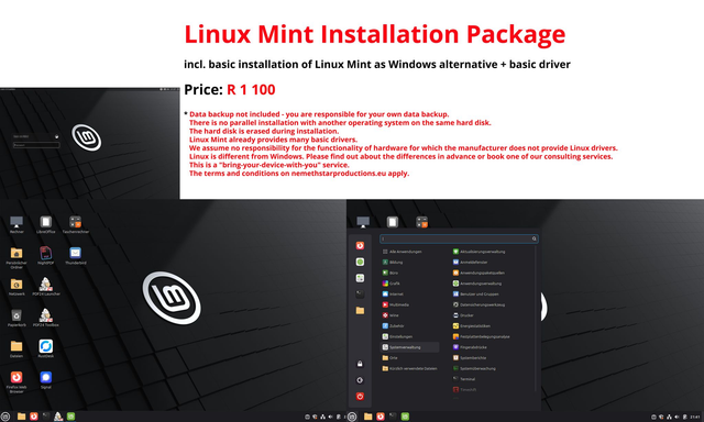 Linux Mint Basic Installation (Non-EU)