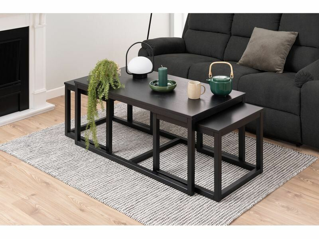AC Design Table basse Cornus Set de 3 pièces