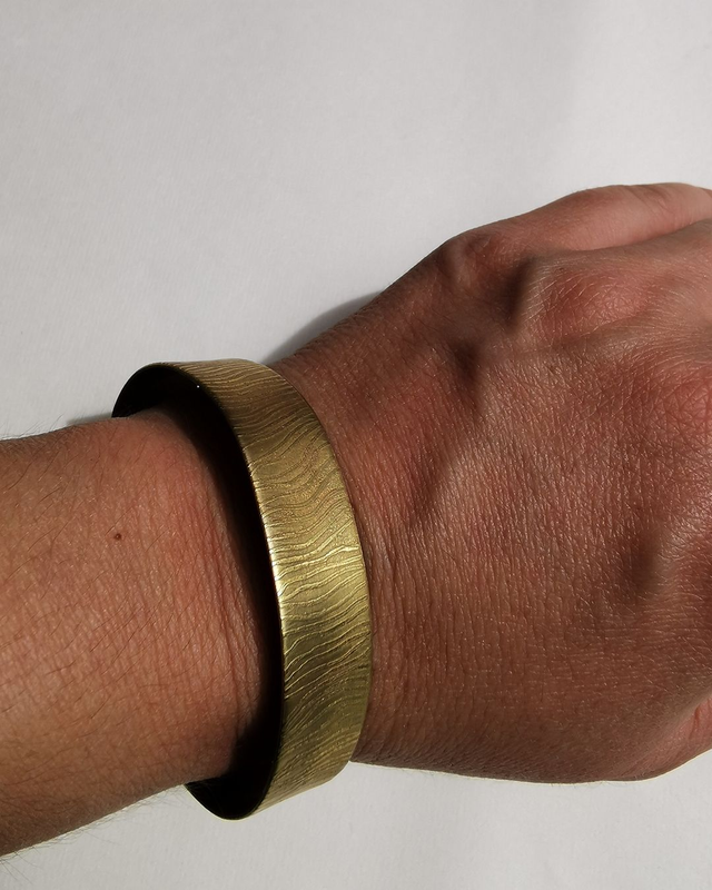 bracelet manchette «undula»