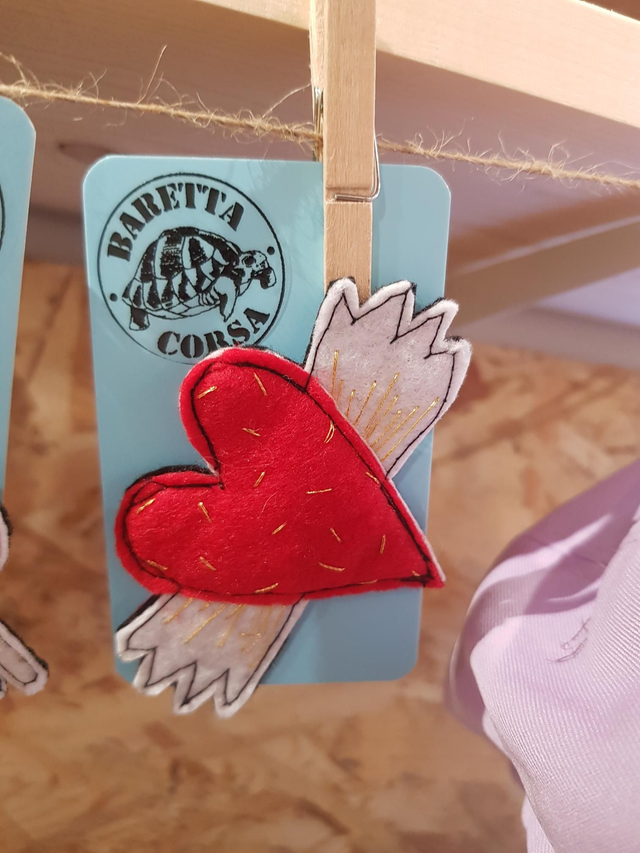 Broche/patch à coudre