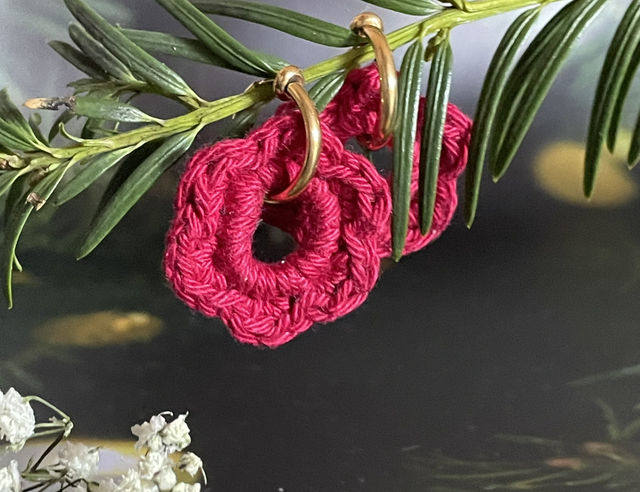 Charms pour Créoles « Coronas Florales » - vendus sans créoles 