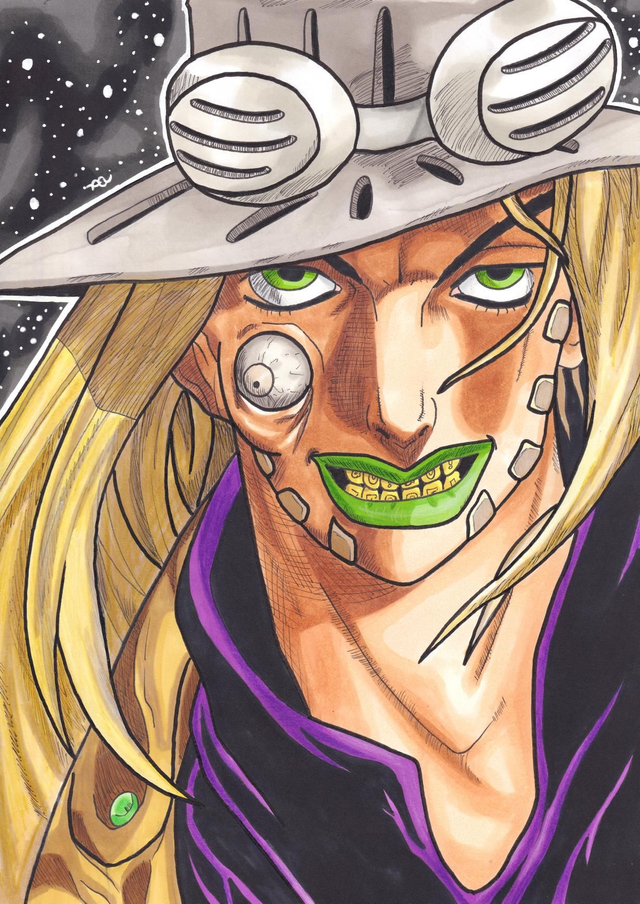 Print JJBA - Gyro
