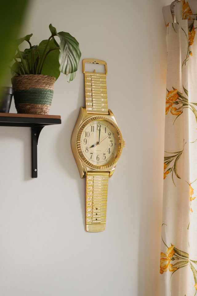 Horloge montre dorée 🕰️