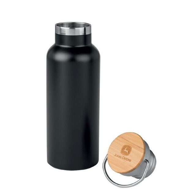 JOHN DEERE Isolierflasche Thermoflasche Schwarz