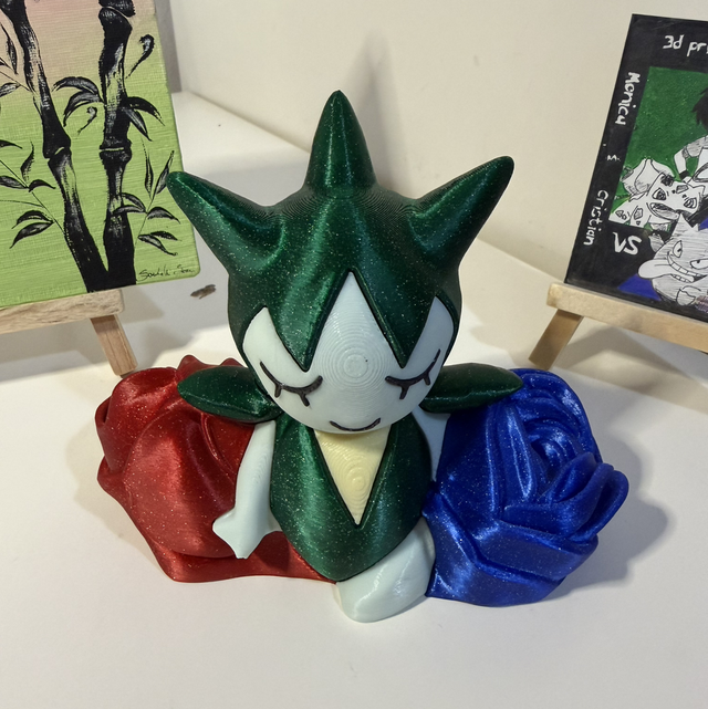 Fanart pla effetto multicolor o glitter