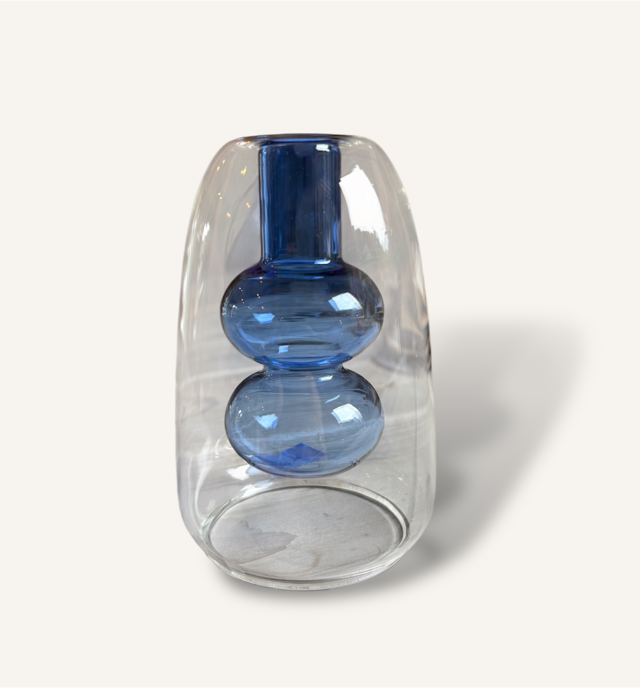 Small Blue Diffuser Glass