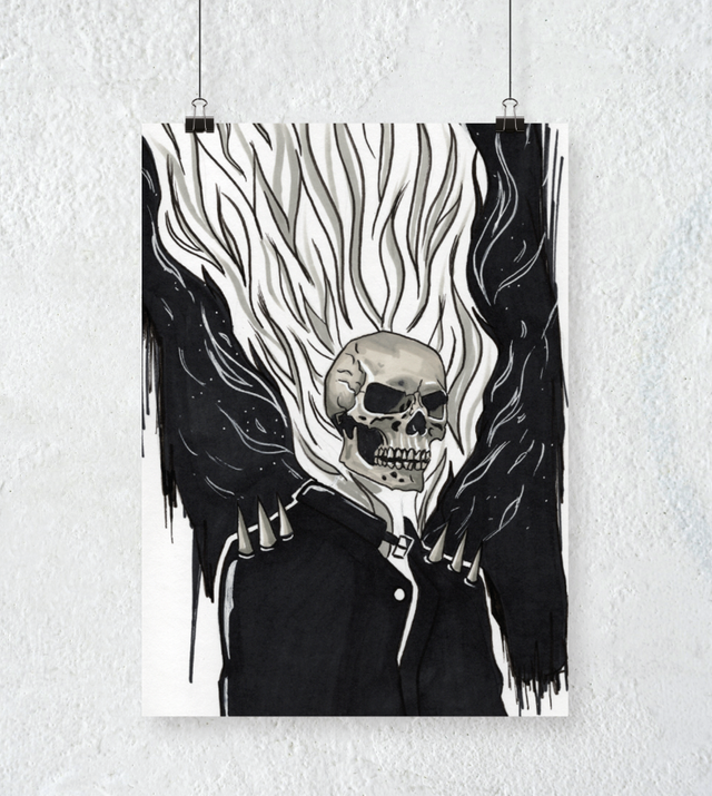 Ghost Rider - Fine Art Prints
