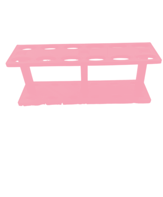 Pink blending brush holder stand 