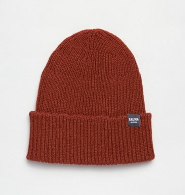 Fjell Beanie - Rust Red
