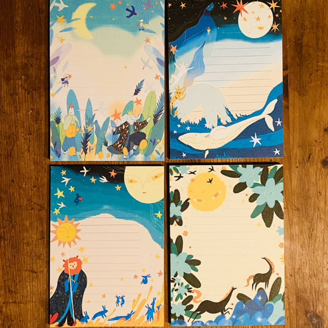 4 BLOCS NOTES POUR 18€ AU LIEU DE 24€