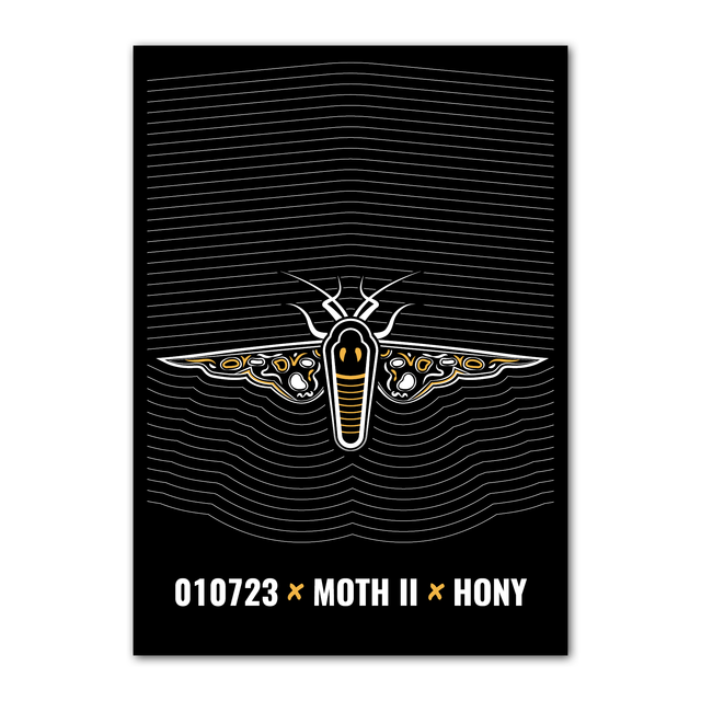 Moth II - 010723 - Hony | Kunstdruck