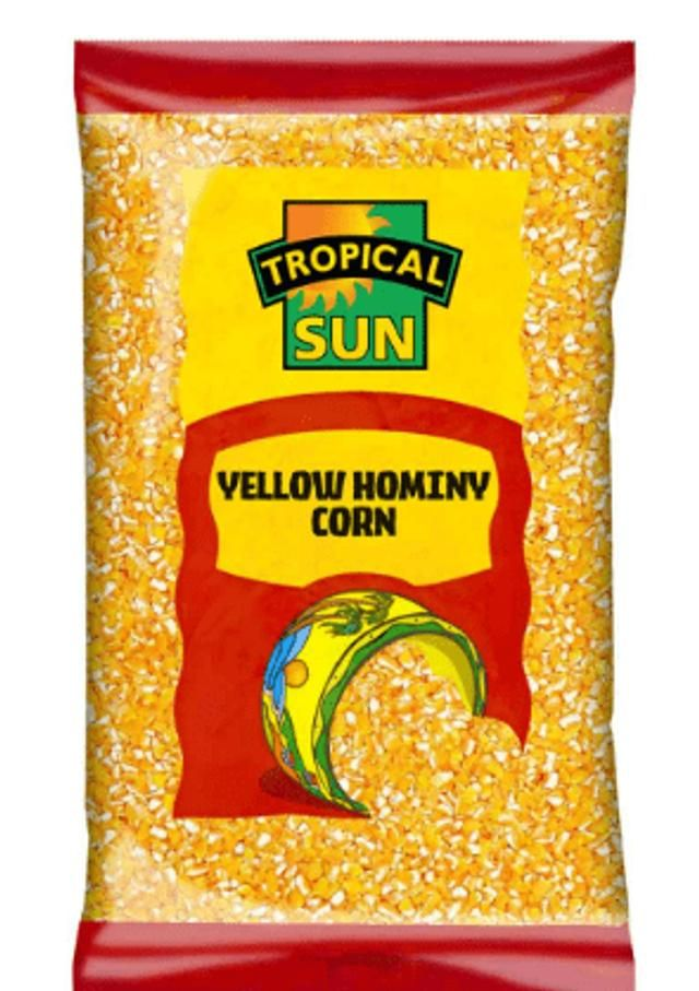 Tropical Sun Yellow Hominy Corn 50 - 500g