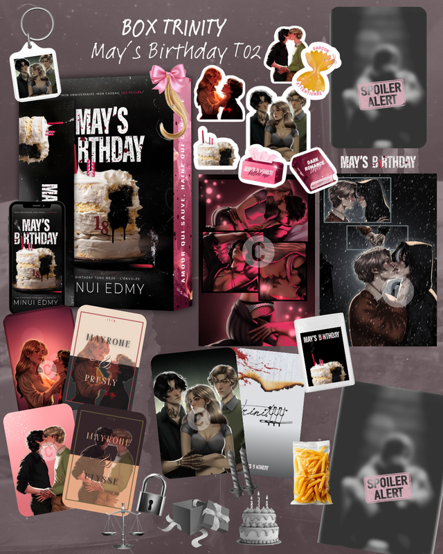 BOX TRINITY (May&#039;s Birthday T02) format A5