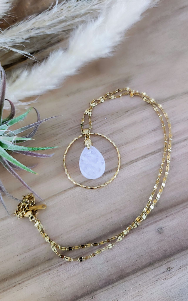 Collier "Évidence" Cristal de roche