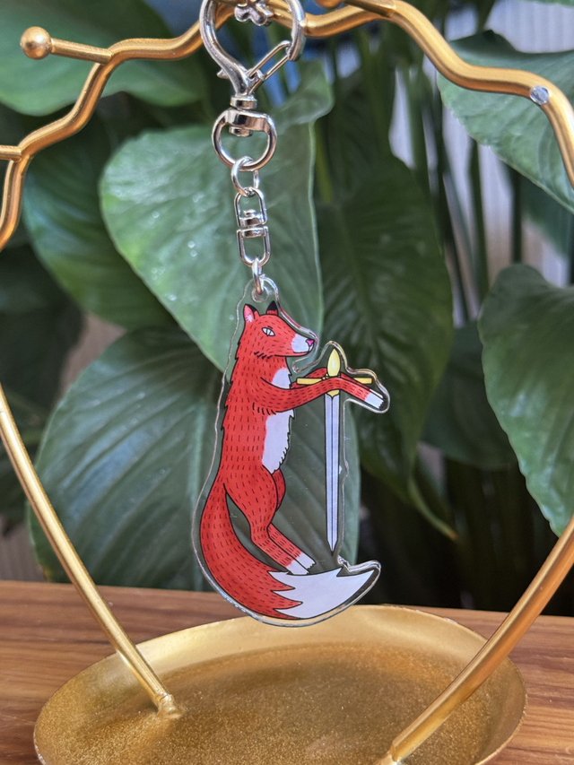 KEYCHAIN : SWORD FOX