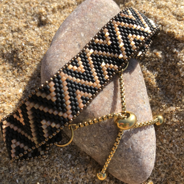 Ecume - couleur Sable/noir