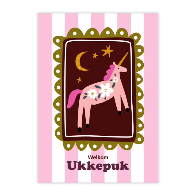Kaart Sizzy Welkom Ukkepuk