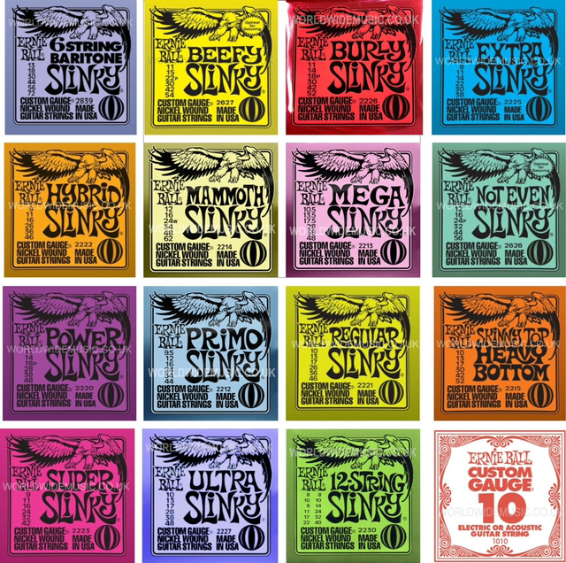 Ernie Ball Slinky Strings