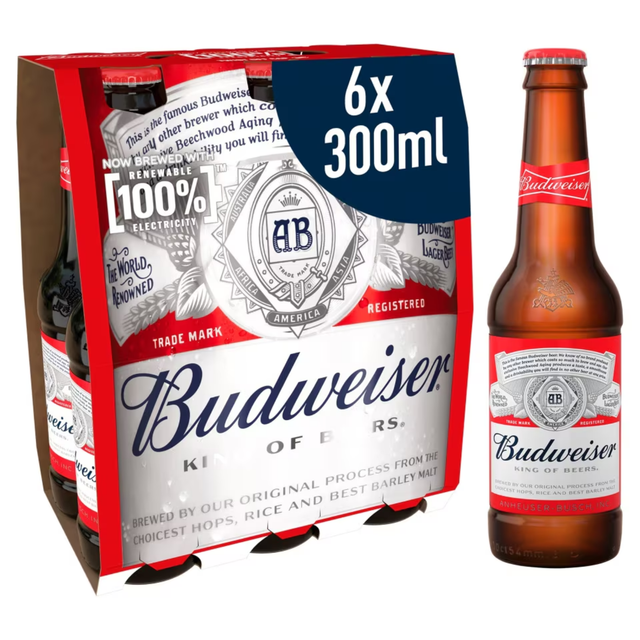 Budweiser 6x300ml