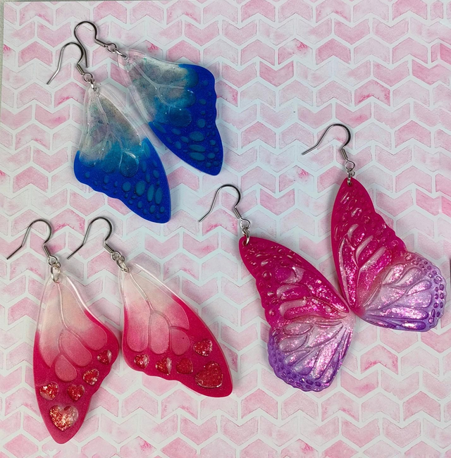 Butterfly Wing Earrings 