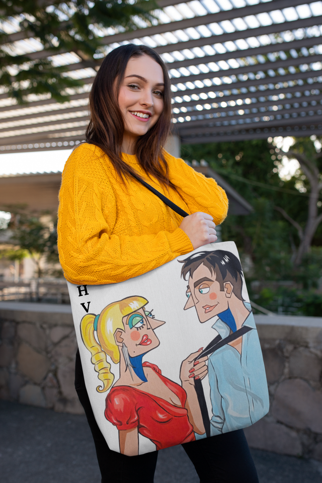 I-a.2 - Grand cabas " Promets-le-moi " à logo