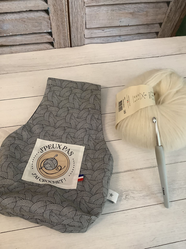 Mon sac Charlottefil Crochet ou tricot