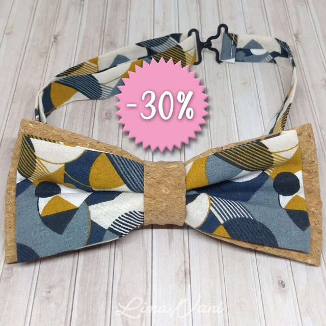 PŪREHUA – Le nœud papillon en tissu ajustable