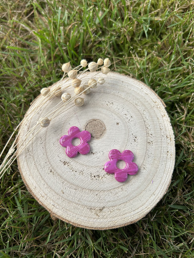 Pampilles Alma zebrage de rose 