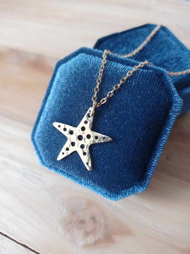 Collier étoile de mer - collection mer