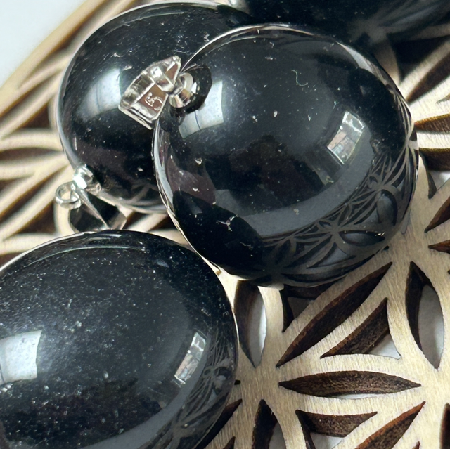 Pendentif obsidienne 