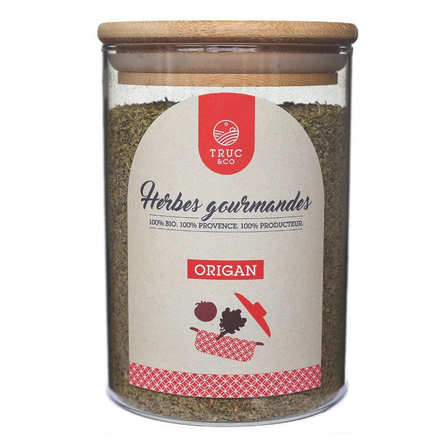 Origan bio 125g en Bocal