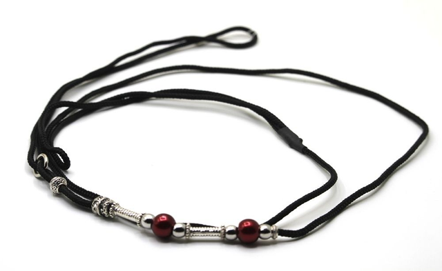 Laisse de présentation 3 mm noire