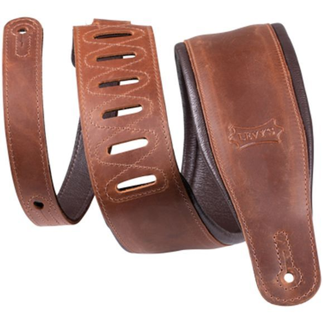 Levy's PM32BH-BRN bas-/guitar-rem brun