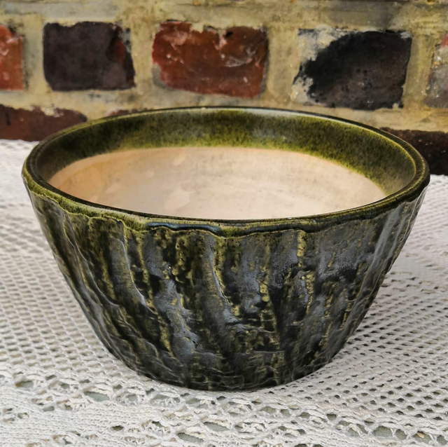 Cache pot vert « Erica »